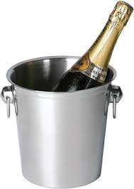 Weinkühler Edelstahl 18/10 + Ringgriffen